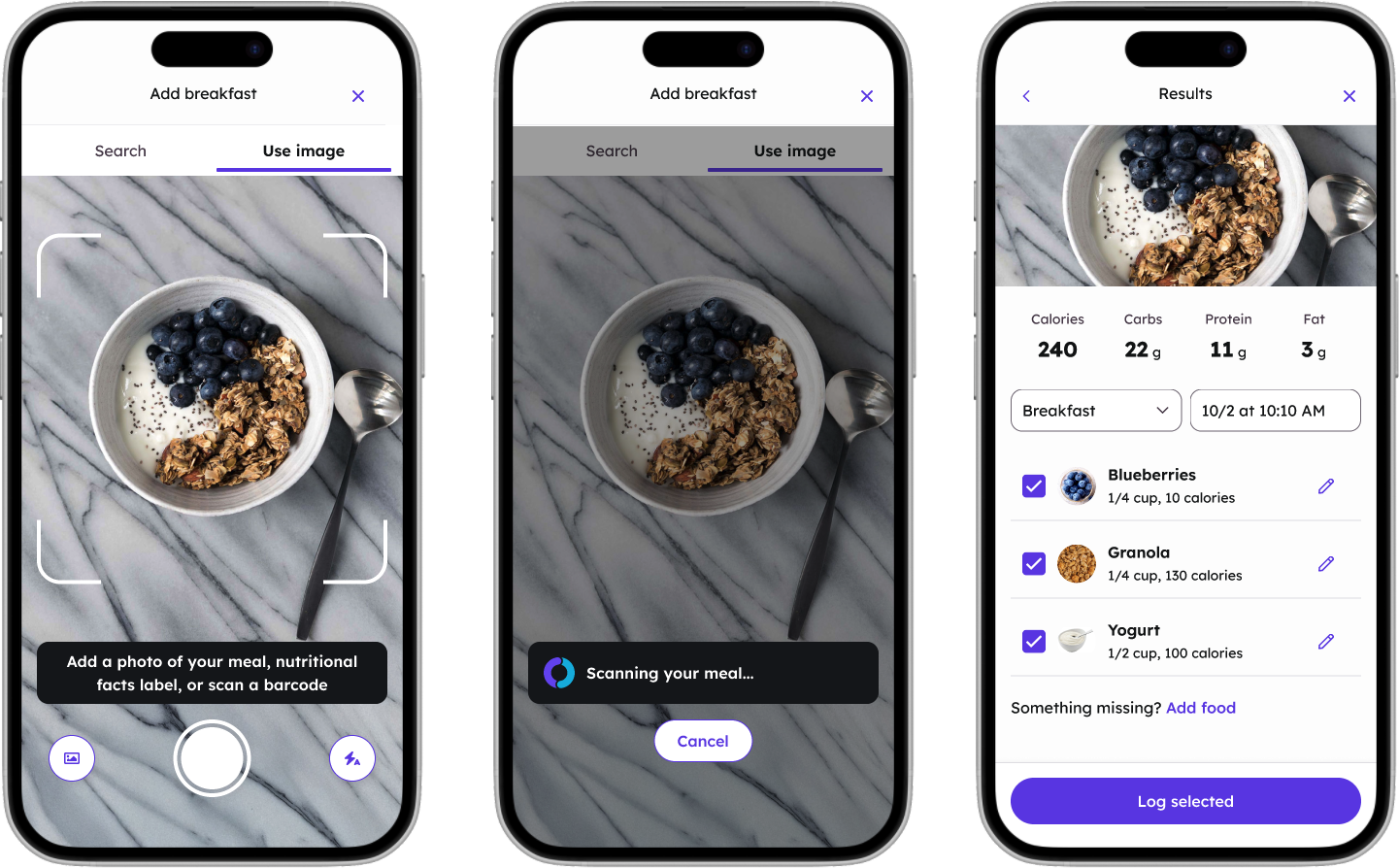 AI-Powered Food Logger